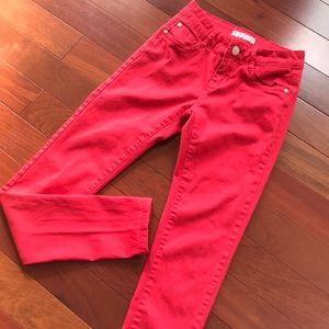 Love culture red jeans
